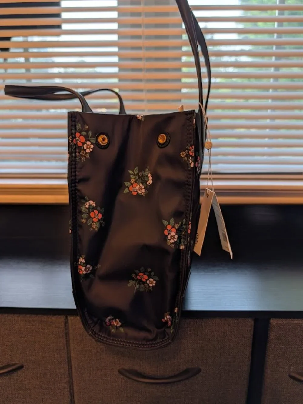 Tory Burch Ella Printed Mini Tote Daybreak Ditsy NWT